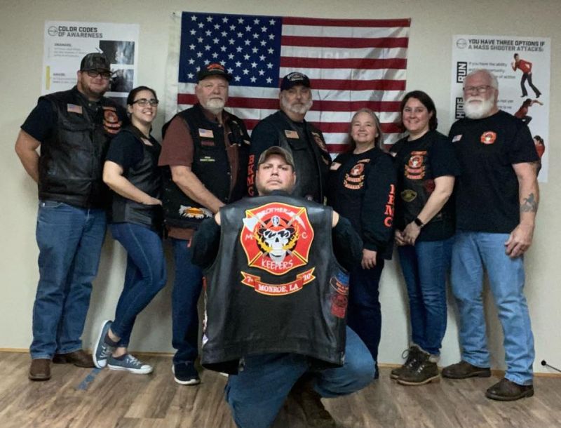 7th Monroe, LA Brother's Keepers MC A Firefighters' Motorcycle Club